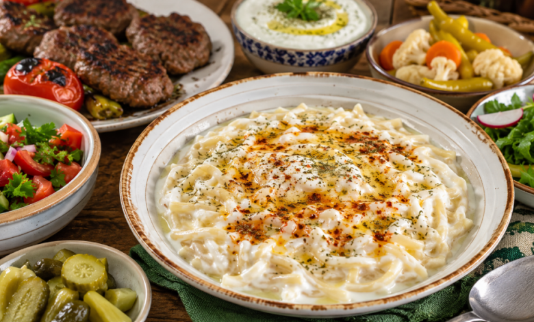 Yoğurtlu Eriştenin Yanına ne gider