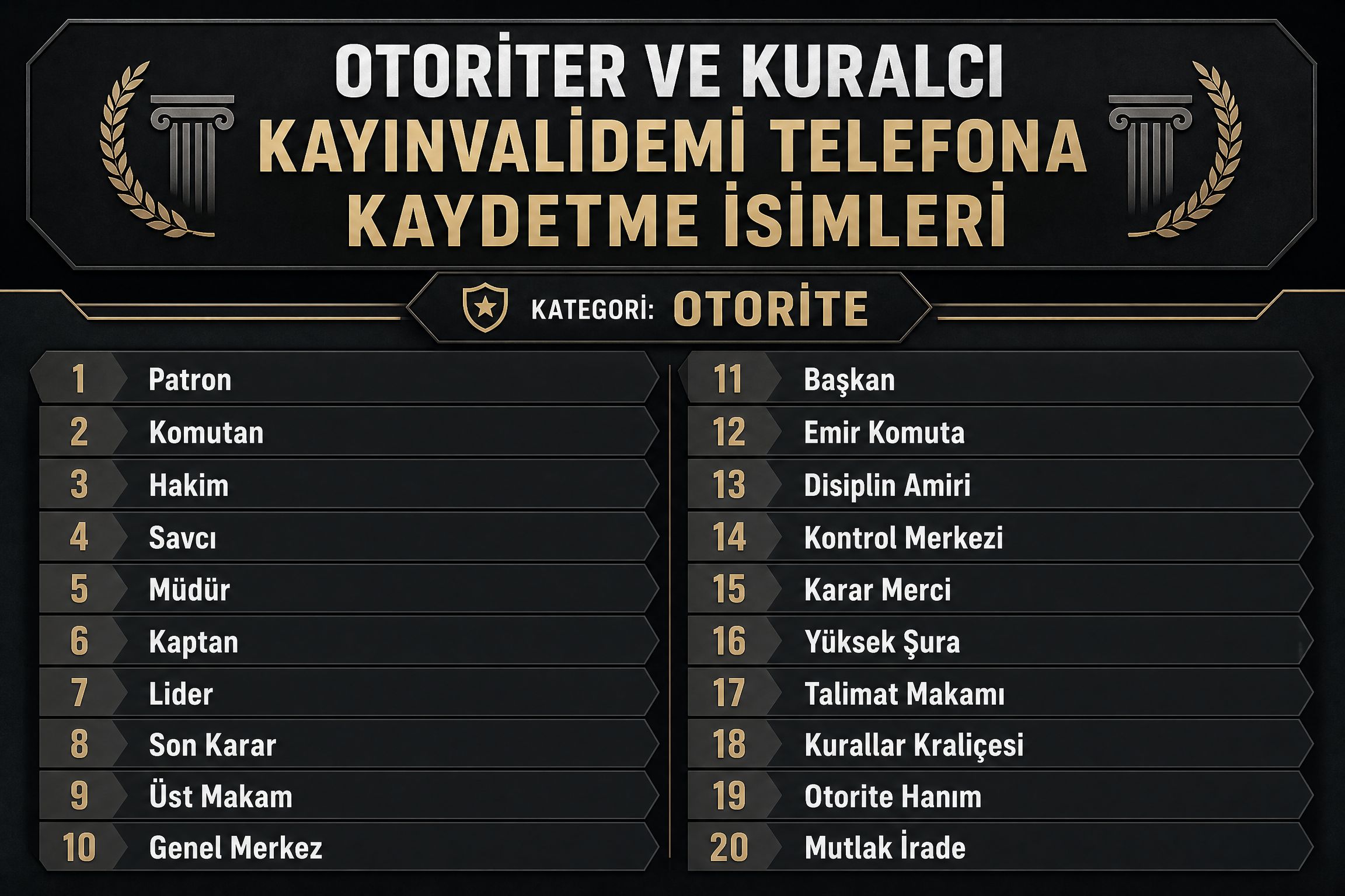 Otoriter Ve Kuralcı Kayınvalidemi Telefona Kaydetme İsimleri