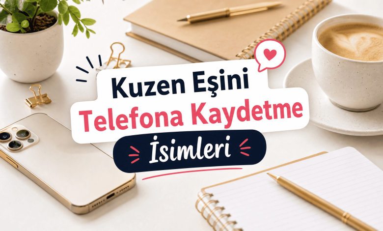 Kuzen Eşini Telefona Kaydetme İsimleri