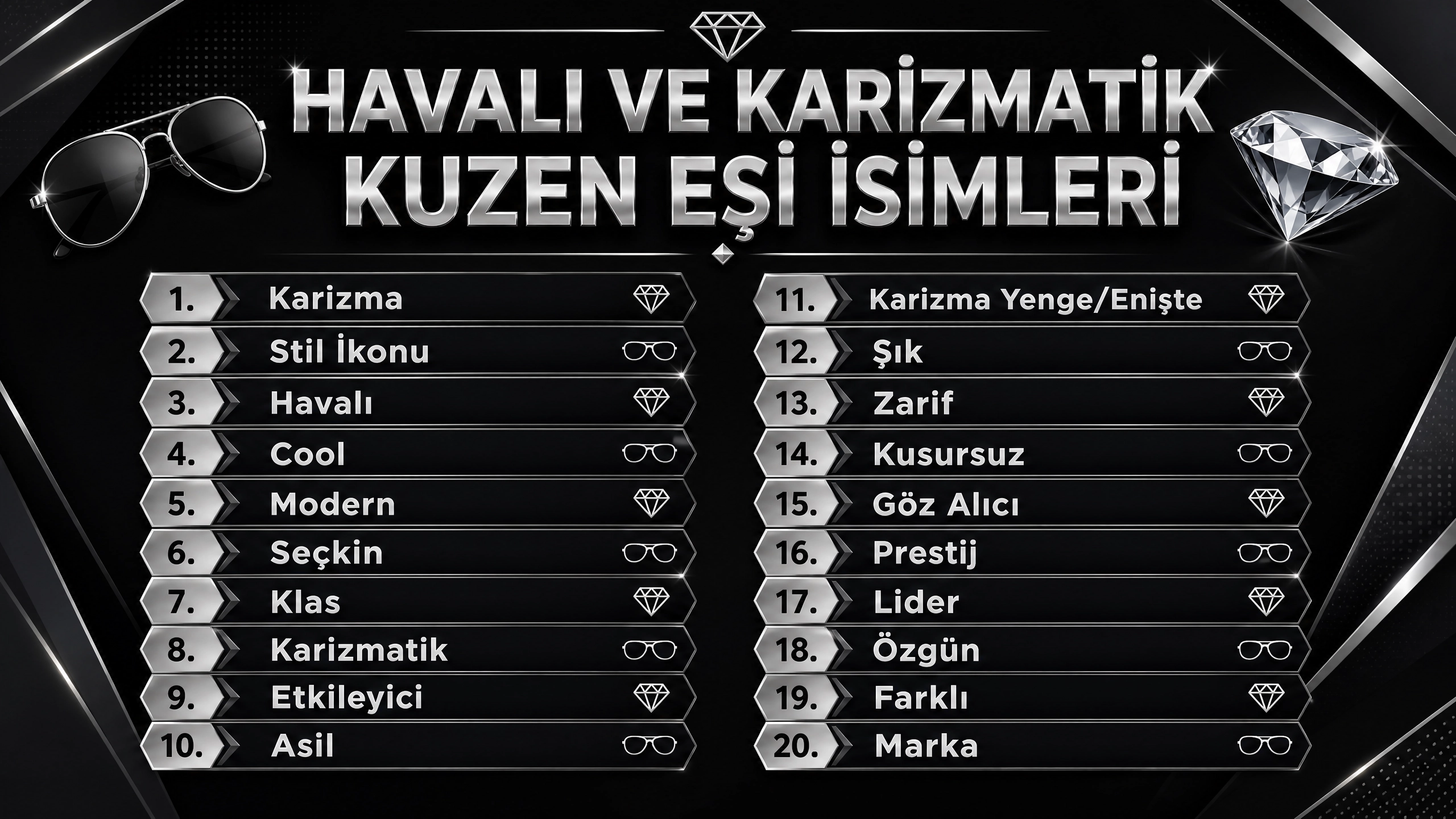 Havalı Ve Karizmatik Kuzen Eşini Telefona Kaydetme İsimleri
