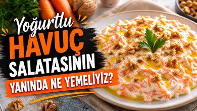 Yoğurtlu Havuç Salatasının Yanında Ne Yemeliyiz? Yanında Ne Gider?